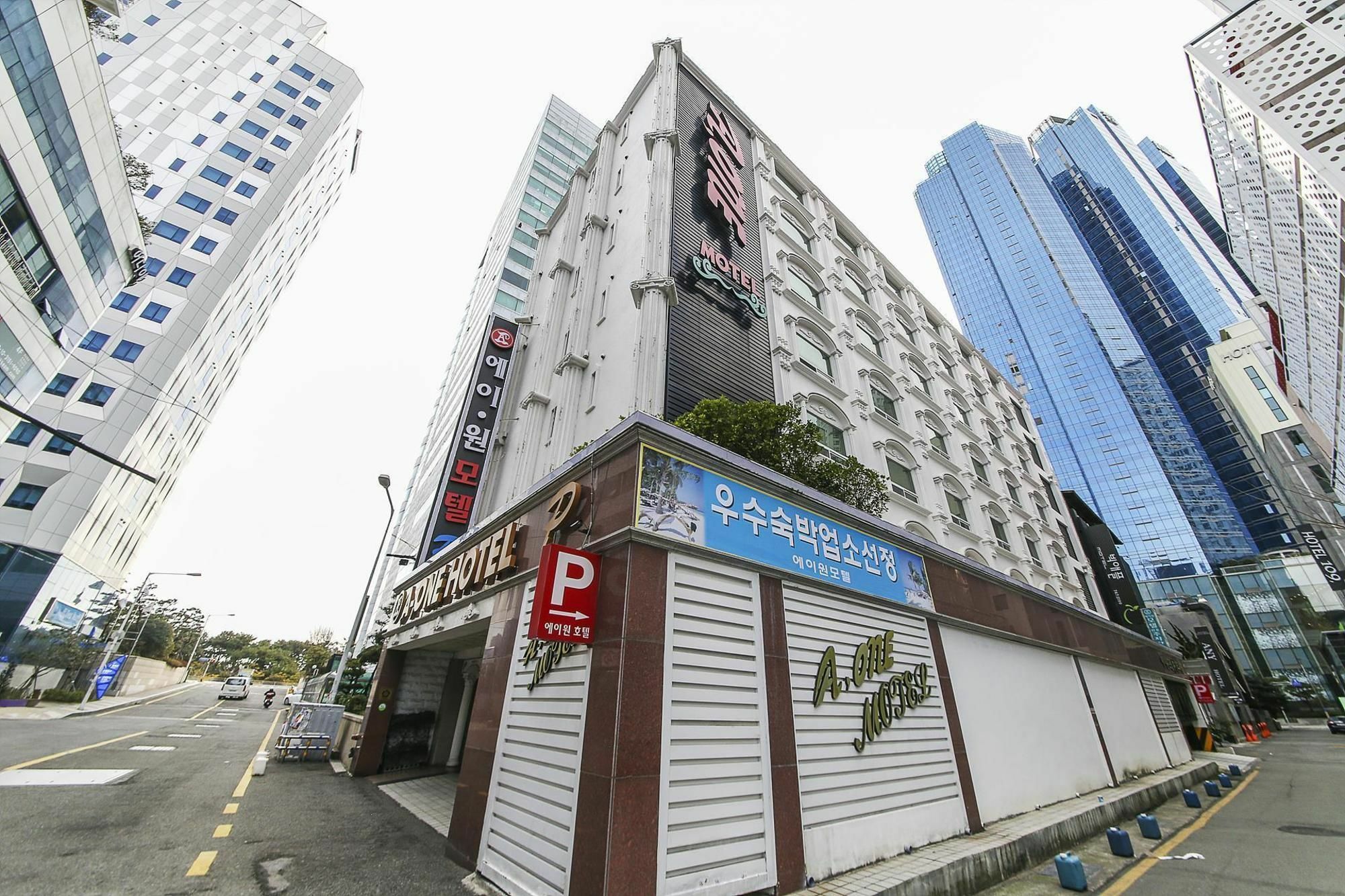 בוסאן Haeundae Aone Hotel מראה חיצוני תמונה